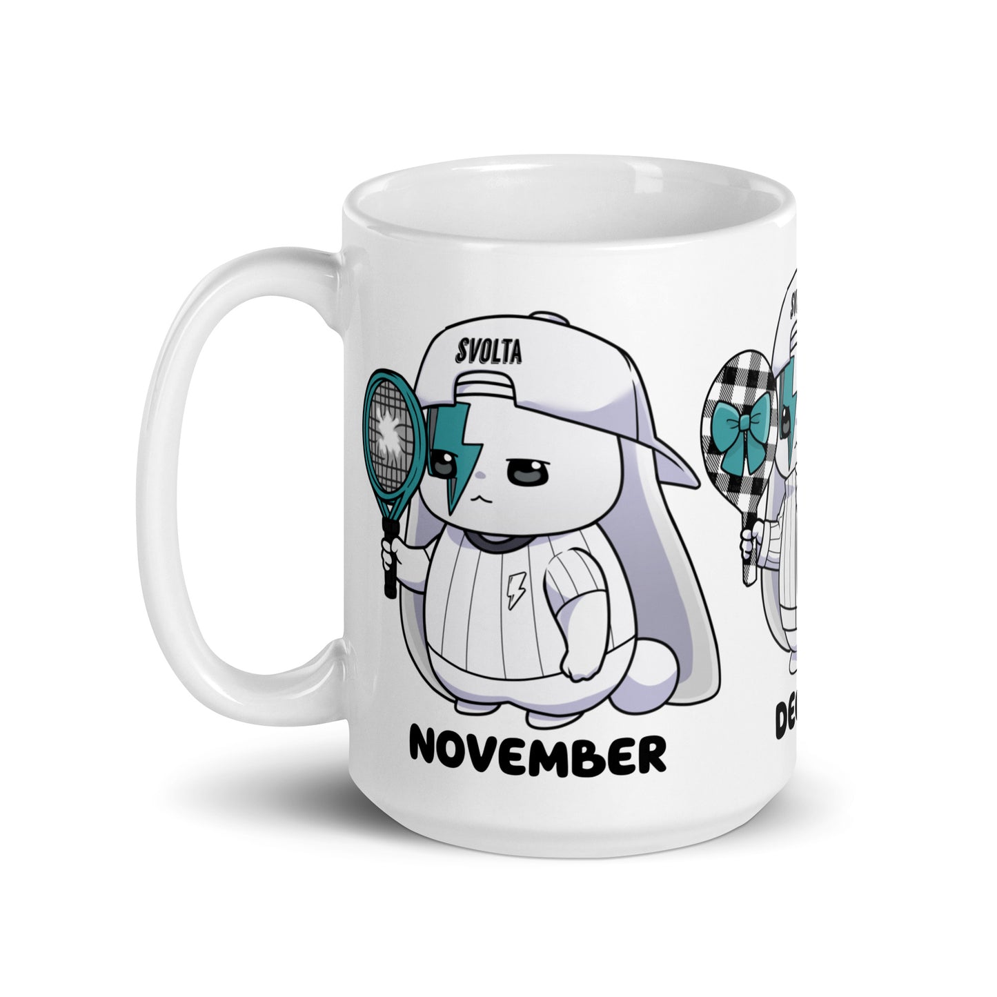 Tennis Holiday Coffee Mug November
