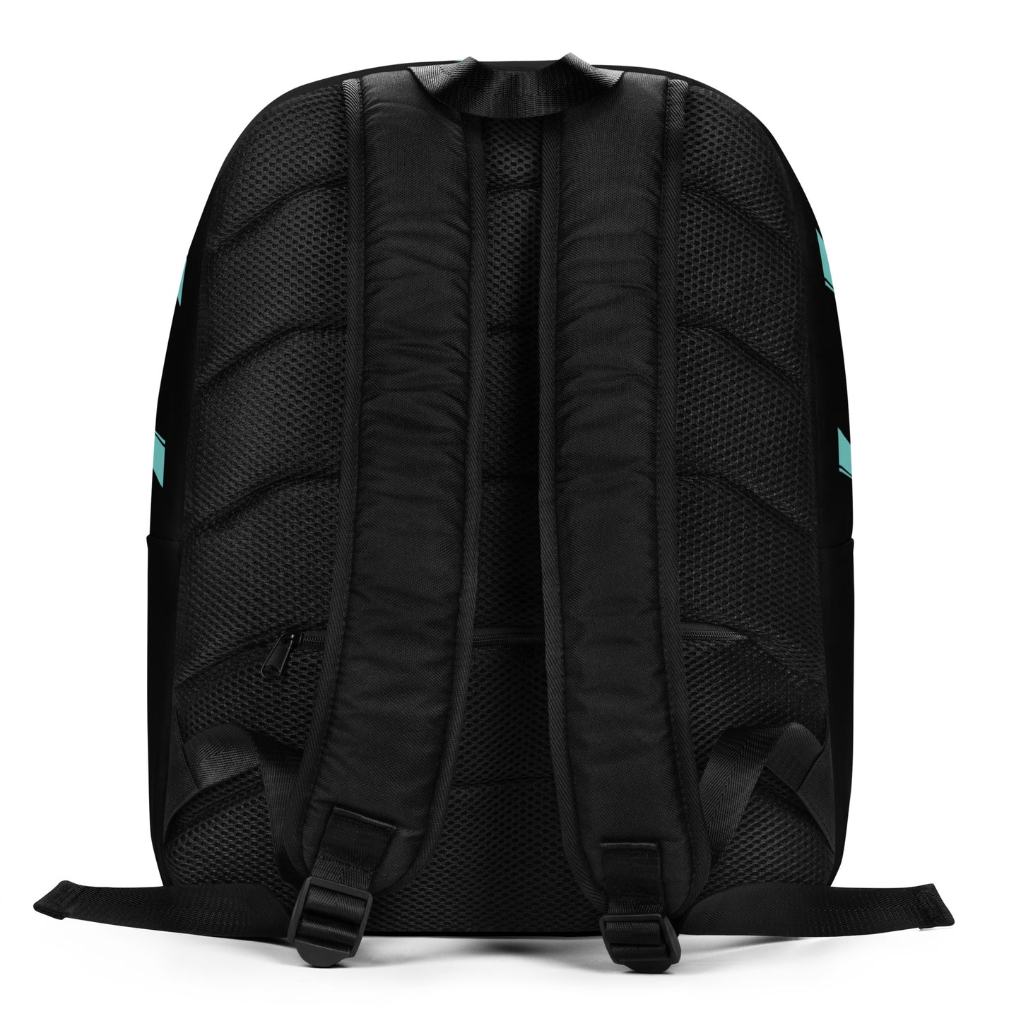 SVOLTA 9 Bolts Minimalist Backpack - Black and Aqua