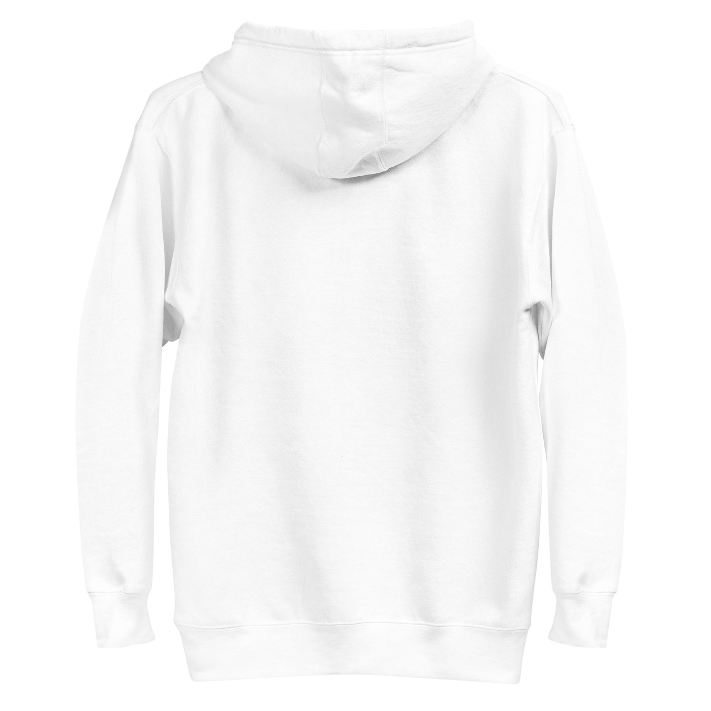 SVOLTA Pixel Bolt Embroidered Unisex Hoodie in White, XS-XL - Adult