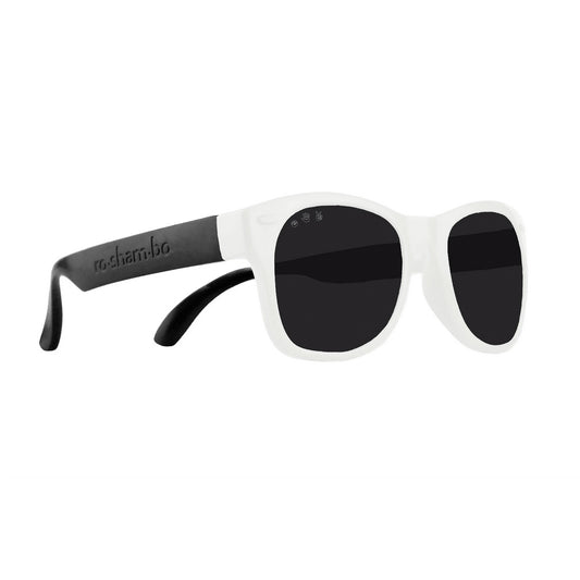 Roshambo Kids Polarized Sunglasses - Free Willy Black & White, Junior