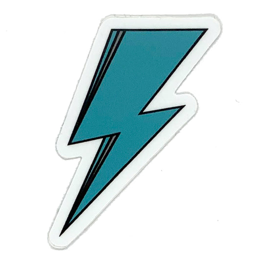 SVOLTA 2" Lightning Bolt Vinyl Sticker - Teal