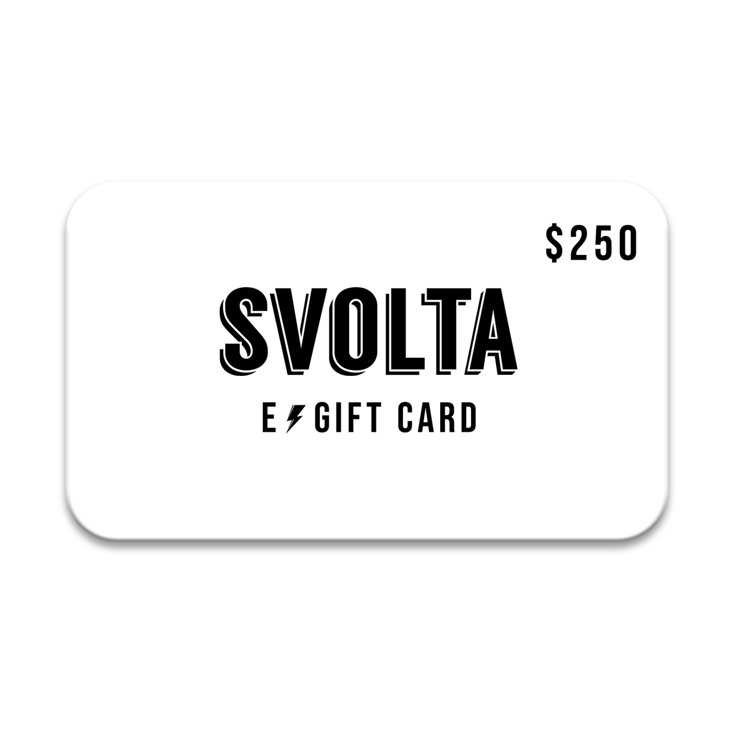 SVOLTA e-Gift Card