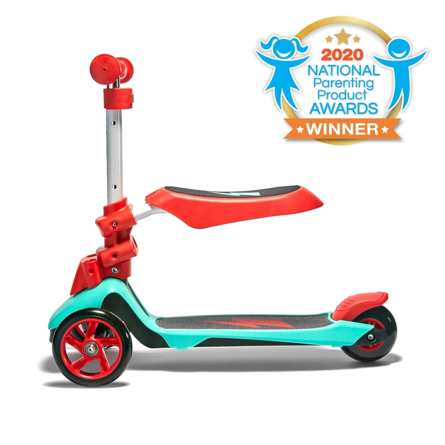 Electric sit down store scooter for kids