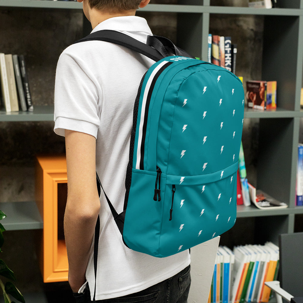 SVOLTA Tiny Bolts & Stripes Backpack - Teal