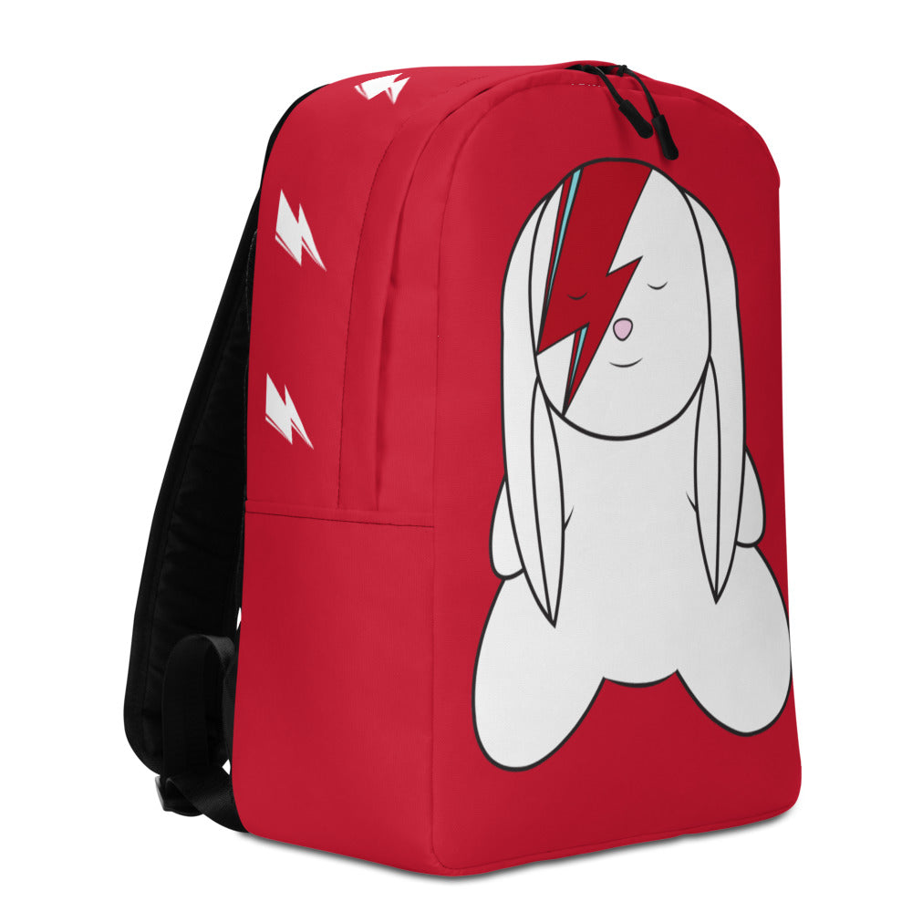 SVOLTA Rebel Bunny Minimalist Red Backpack - Red