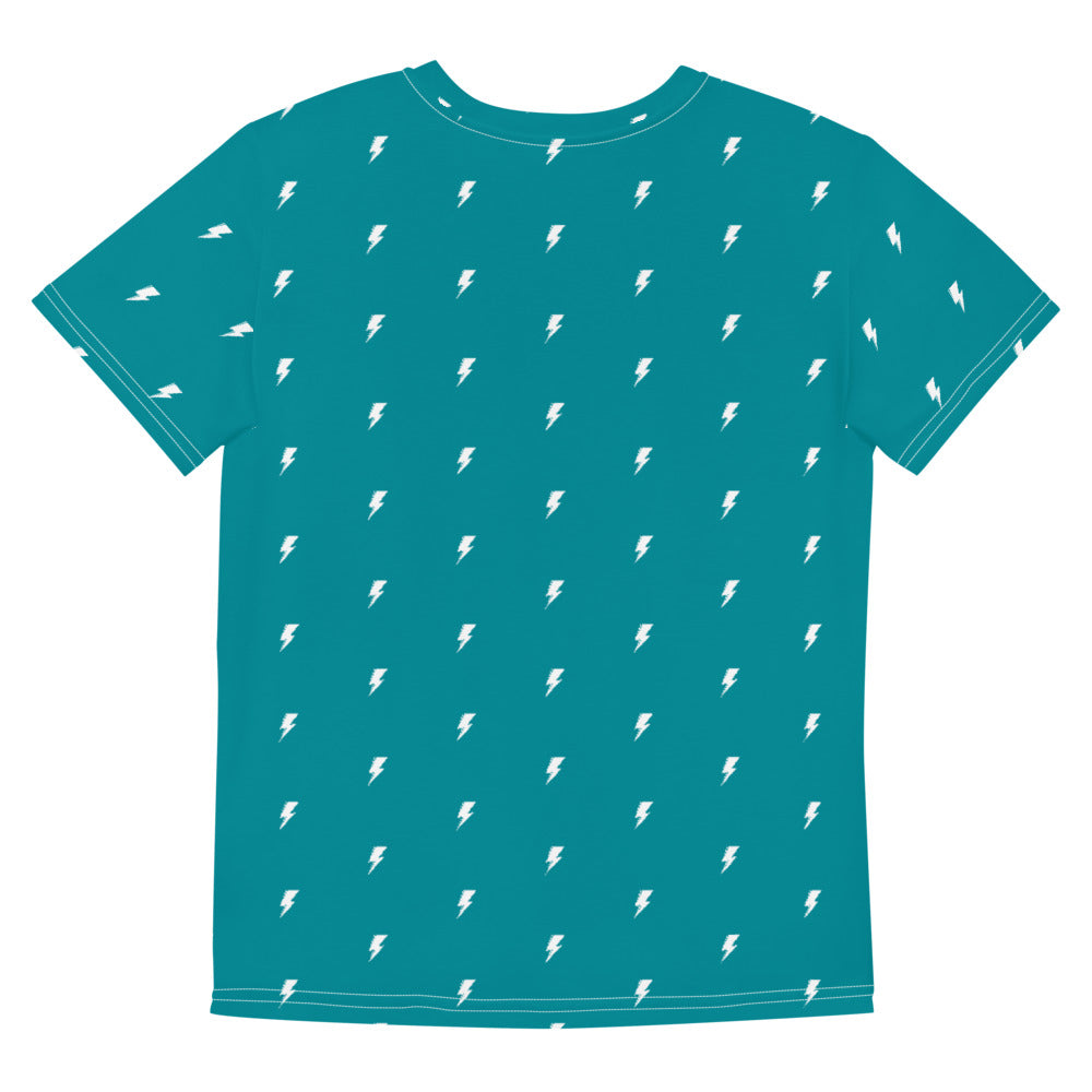 SVOLTA Tiny Bolts Teal T-shirt, 8-20 - Kids/Youth