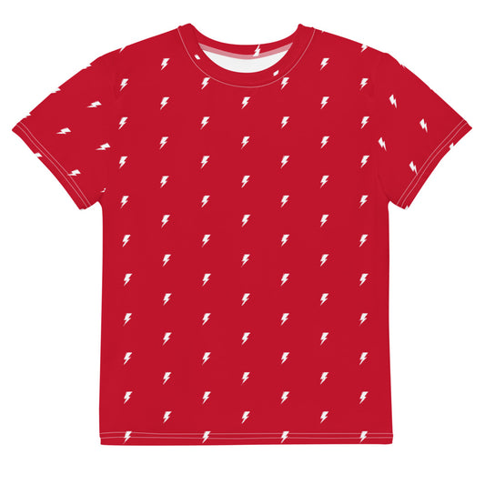 SVOLTA Tiny Bolts Red T-shirt, 8-20 - Kids/Youth